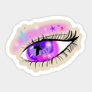 Beautiful anime eyes Sticker